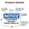 Signmission No Electronics Including Phones Radios Etc, 18 in W x Rectangle, Plastic OS-2PACK-NS-P-1218-L-14505 - alternate 4